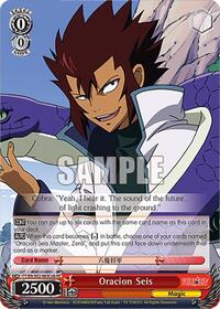 Oracion Seis (Cobra) C waifu card — Weiss Schwarz